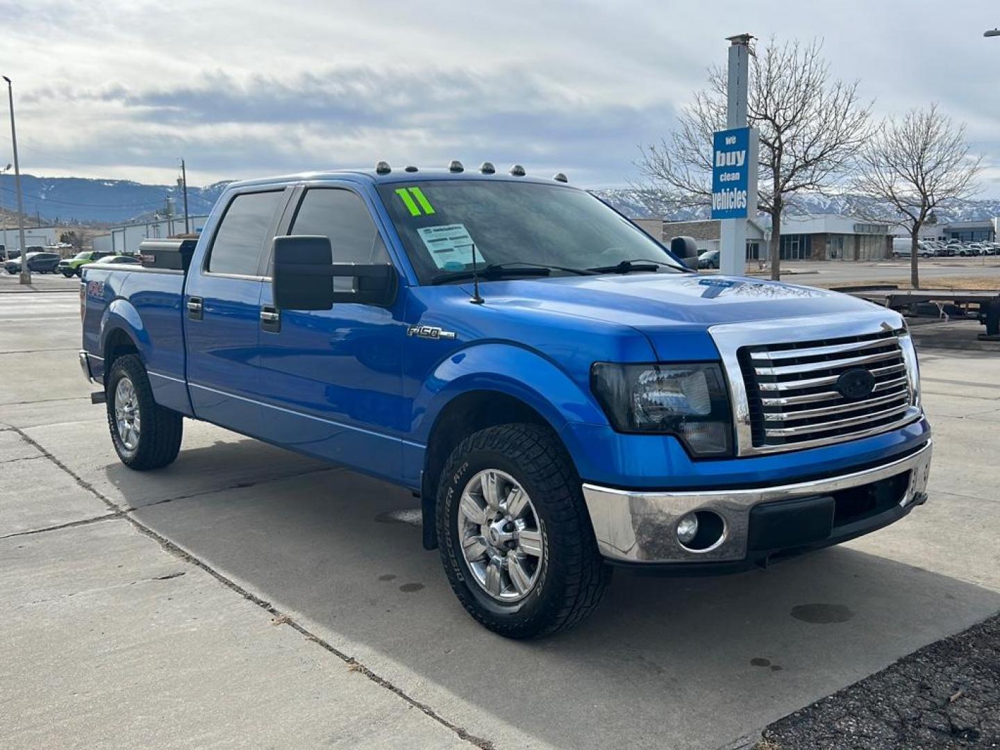 2011 BLUE Ford F-150 fx4 (1FTFW1EF1BF) with an V8, 5.0L engine, Automatic transmission, located at 3030 CY Ave, Casper, WY, 82604, (307) 265-3830, 42.827816, -106.357483 - Photo#3