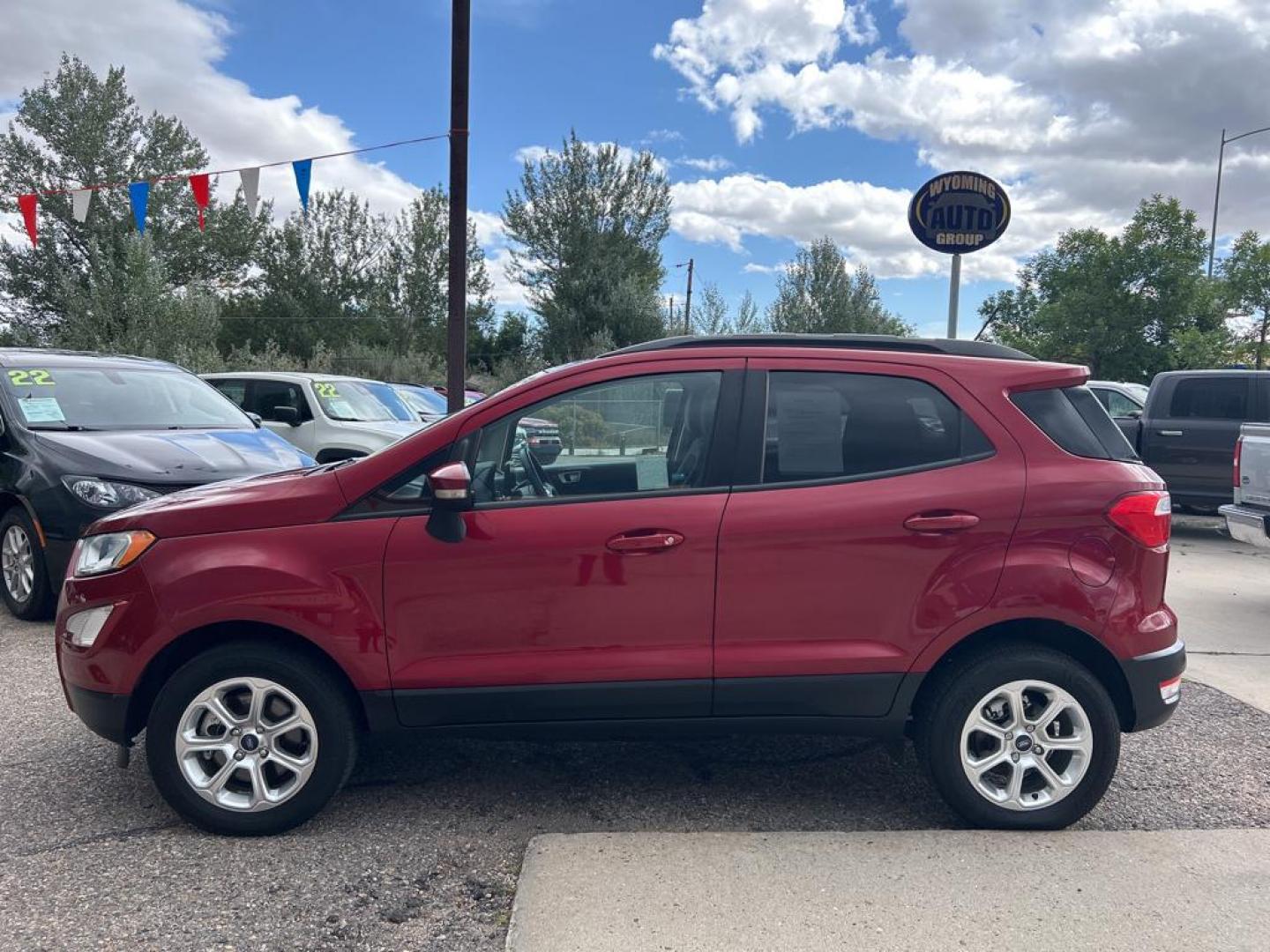 2018 red Ford Ecosport SE (MAJ6P1ULXJC) with an 4 Cyl, 2.0L engine, Automatic transmission, located at 3030 CY Ave, Casper, WY, 82604, (307) 265-3830, 42.827816, -106.357483 - Discover the perfect blend of versatility and efficiency with our 2018 Ford EcoSport SE, now available at our dealership. This compact SUV comes equipped with a reliable 4WD system, ensuring confident handling in various driving conditions. Under the hood, you'll find a responsive 4 Cyl, 2.0L engine - Photo#0