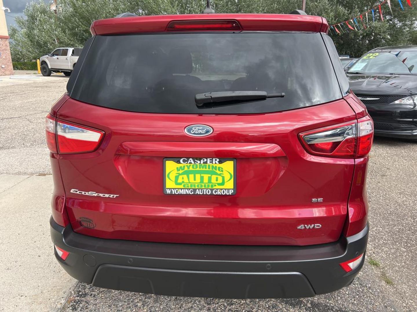 2018 red Ford Ecosport SE (MAJ6P1ULXJC) with an 4 Cyl, 2.0L engine, Automatic transmission, located at 3030 CY Ave, Casper, WY, 82604, (307) 265-3830, 42.827816, -106.357483 - Discover the perfect blend of versatility and efficiency with our 2018 Ford EcoSport SE, now available at our dealership. This compact SUV comes equipped with a reliable 4WD system, ensuring confident handling in various driving conditions. Under the hood, you'll find a responsive 4 Cyl, 2.0L engine - Photo#5