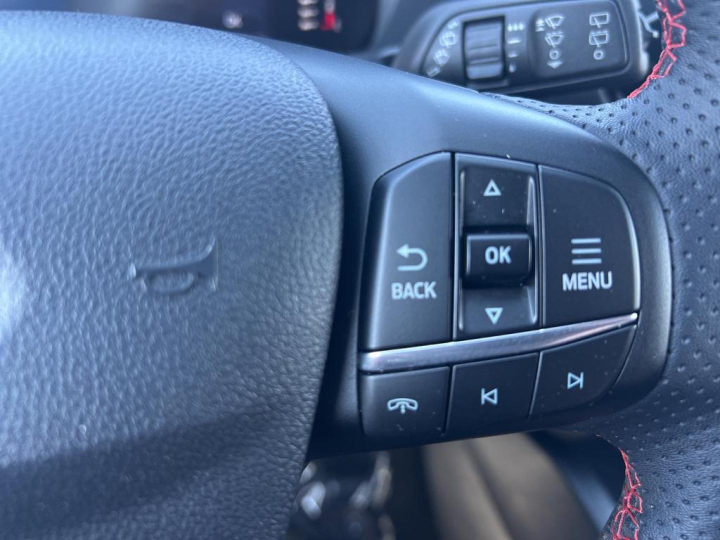 2023 maroon Ford Escape ST Line (1FMCU9MN3PU) with an 3 Cyl, 1.5L engine, Automatic transmission, located at 3030 CY Ave, Casper, WY, 82604, (307) 265-3830, 42.827816, -106.357483 - Photo#16