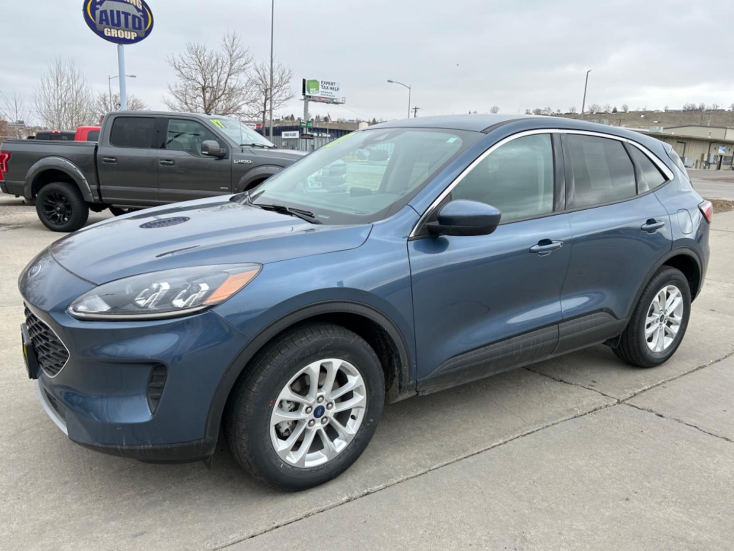 2020 Blue /Gray Ford Escape SE AWD (1FMCU9G64LU) with an 1.5L L3 engine, 6A transmission, located at 3030 CY Ave, Casper, WY, 82604, (307) 265-3830, 42.827816, -106.357483 - Photo#9