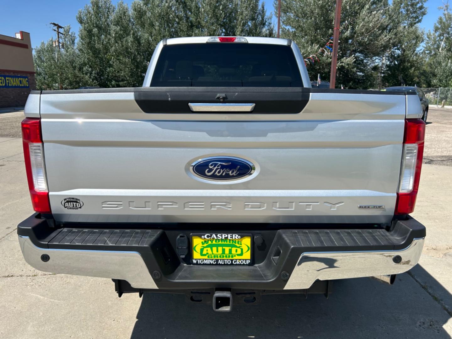 2018 Silver /Gray Ford F-250 SD XLT Crew Cab 4WD (1FT7W2B6XJE) with an 6.2L V8 OHV 16V engine, 6A transmission, located at 3030 CY Ave, Casper, WY, 82604, (307) 265-3830, 42.827816, -106.357483 - Photo#3