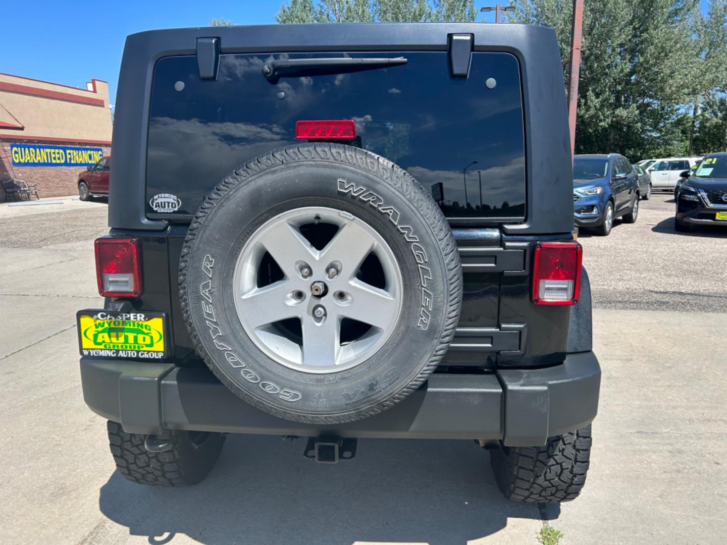 2018 BLACK /Black JEEP WRANGLER JK UNL SPORT (1C4BJWDG2JL) with an 3.6L engine, 6-Speed Manual transmission, located at 3030 CY Ave, Casper, WY, 82604, (307) 265-3830, 42.827816, -106.357483 - Photo#4