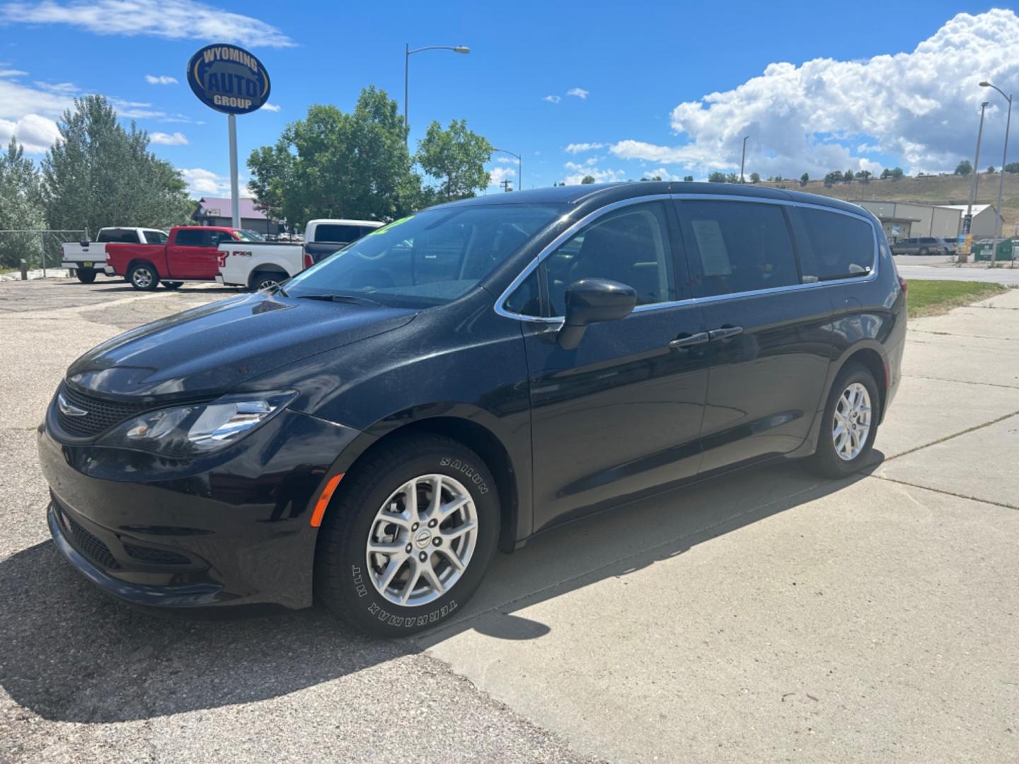 2022 BLACK Chrysler Voyager LX (2C4RC1CG2NR) with an V6, 3.6L engine, Automatic transmission, located at 3030 CY Ave, Casper, WY, 82604, (307) 265-3830, 42.827816, -106.357483 - The Chrysler Voyager LX offers advanced convenience with its Remote Start feature, allowing you to start your vehicle from a distance, perfect for those cold mornings or hot summer days. Stay connected on the go with Hands Free Bluetooth technology, ensuring you can keep your hands on the wheel and - Photo#1