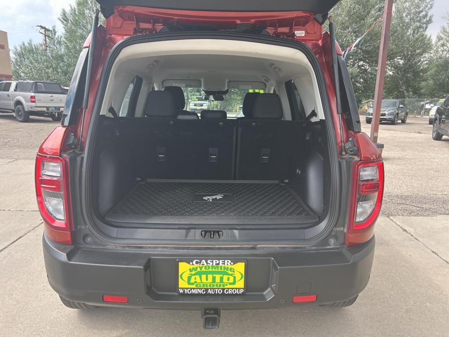 2022 red Ford Bronco Sport Big Bend (3FMCR9B62NR) with an L3, 1.5L engine, Automatic transmission, located at 3030 CY Ave, Casper, WY, 82604, (307) 265-3830, 42.827816, -106.357483 - Introducing the 2022 Ford Bronco Sport Big Bend, a versatile SUV ready to tackle any adventure. With only 23,146 miles on the odometer, this vehicle offers both reliability and performance. Equipped with a robust L3, 1.5L engine and 4WD, it delivers a smooth and powerful driving experience, ensuring - Photo#12