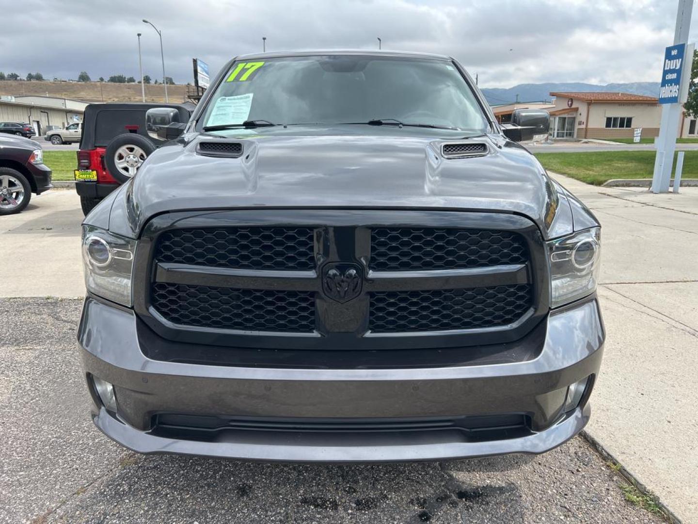 2017 gray Ram 1500 sport (1C6RR7MT3HS) with an V8, 5.7L engine, Automatic transmission, located at 3030 CY Ave, Casper, WY, 82604, (307) 265-3830, 42.827816, -106.357483 - Photo#2