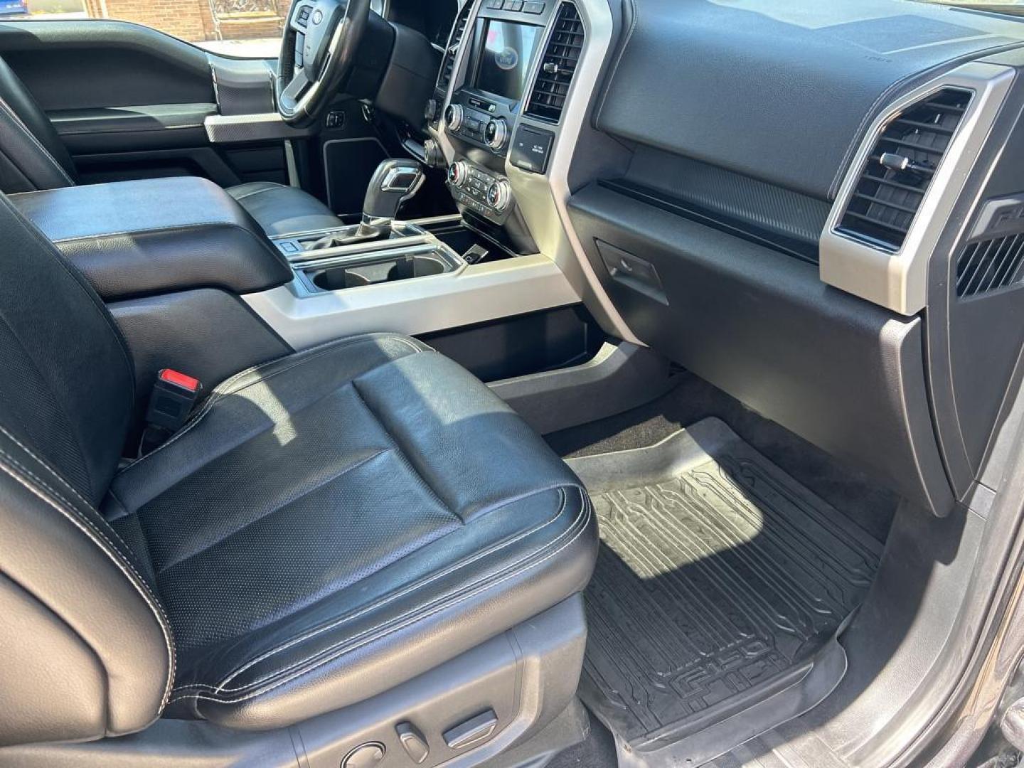 2019 gray Ford F-150 lariat (1FTEW1E48KF) with an V6, 3.5L engine, Automatic transmission, located at 3030 CY Ave, Casper, WY, 82604, (307) 265-3830, 42.827816, -106.357483 - Photo#9