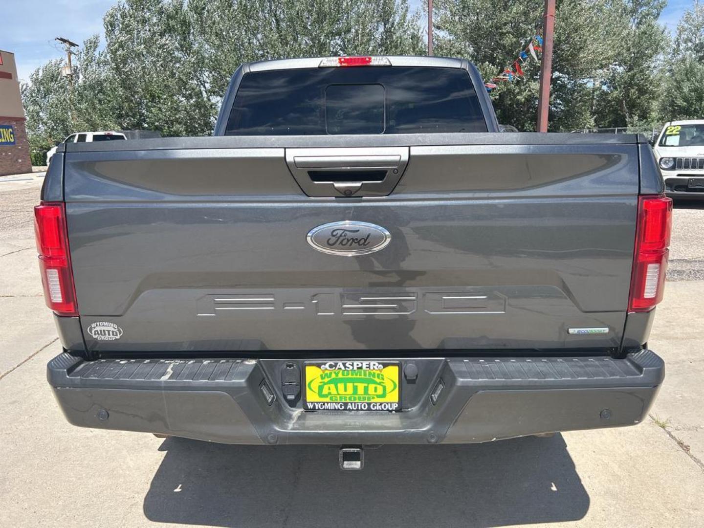 2019 gray Ford F-150 lariat (1FTEW1E48KF) with an V6, 3.5L engine, Automatic transmission, located at 3030 CY Ave, Casper, WY, 82604, (307) 265-3830, 42.827816, -106.357483 - Photo#5