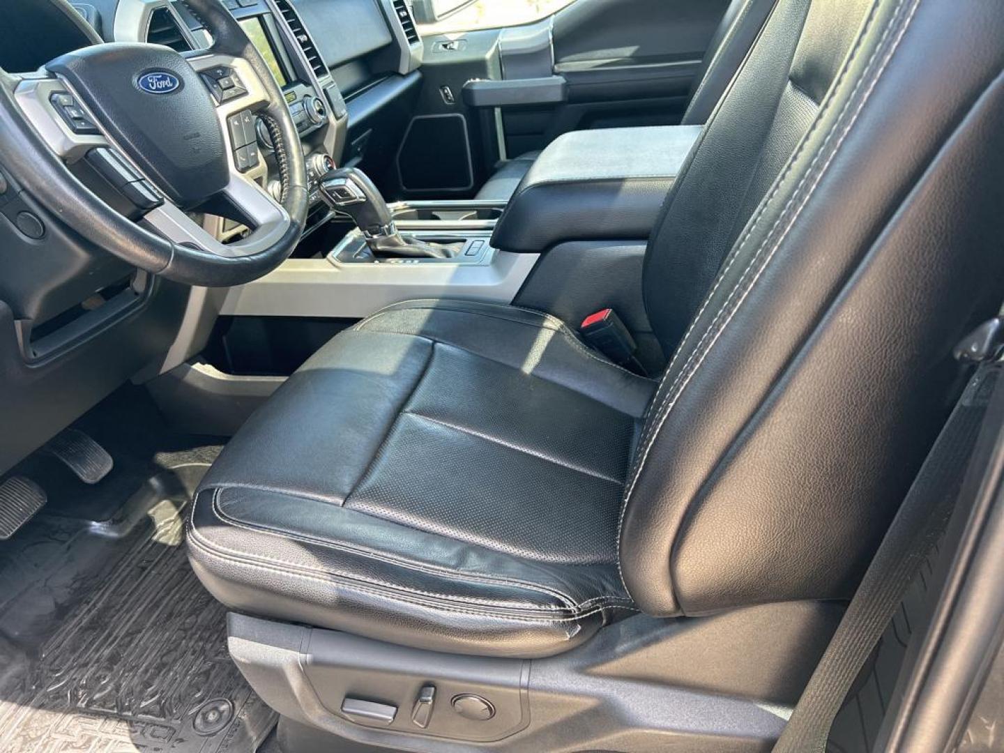 2019 gray Ford F-150 lariat (1FTEW1E48KF) with an V6, 3.5L engine, Automatic transmission, located at 3030 CY Ave, Casper, WY, 82604, (307) 265-3830, 42.827816, -106.357483 - Photo#8