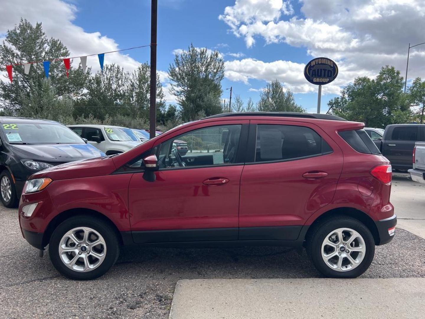 2018 red Ford Ecosport SE (MAJ6P1ULXJC) with an 4 Cyl, 2.0L engine, Automatic transmission, located at 3030 CY Ave, Casper, WY, 82604, (307) 265-3830, 42.827816, -106.357483 - Photo#0