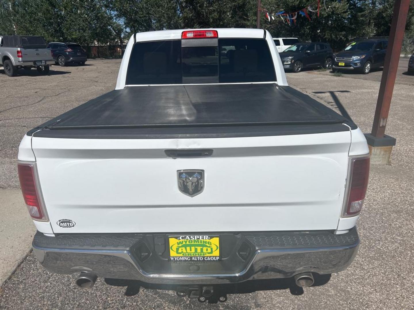 2017 white Ram 1500 Laramie (1C6RR7NT5HS) with an V8, 5.7L engine, Automatic transmission, located at 3030 CY Ave, Casper, WY, 82604, (307) 265-3830, 42.827816, -106.357483 - Photo#6