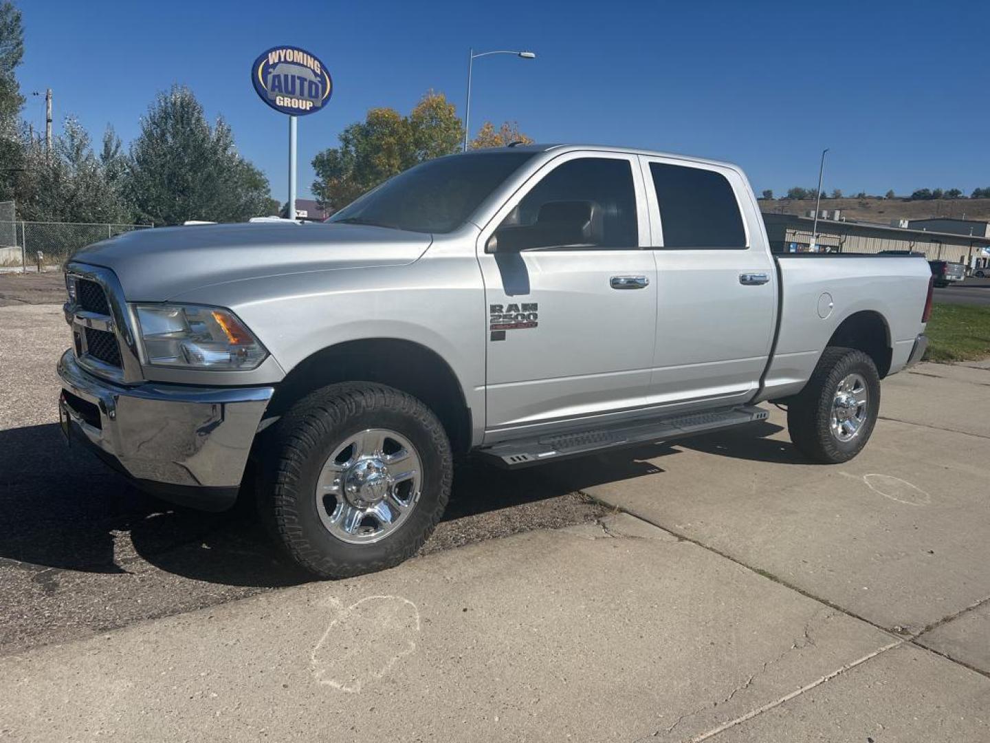 2016 silver Ram 2500 SLT (3C6TR5DT7GG) with an V8, 5.7L engine, Automatic transmission, located at 3030 CY Ave, Casper, WY, 82604, (307) 265-3830, 42.827816, -106.357483 - Unleash the power and versatility of the 2016 Ram 2500 SLT, a dynamic force ready to conquer any challenge that comes your way! This powerhouse is equipped with a robust V8, 5.7L engine, offering unparalleled performance and reliability for all your hauling and towing needs. With the confidence-insp - Photo#1