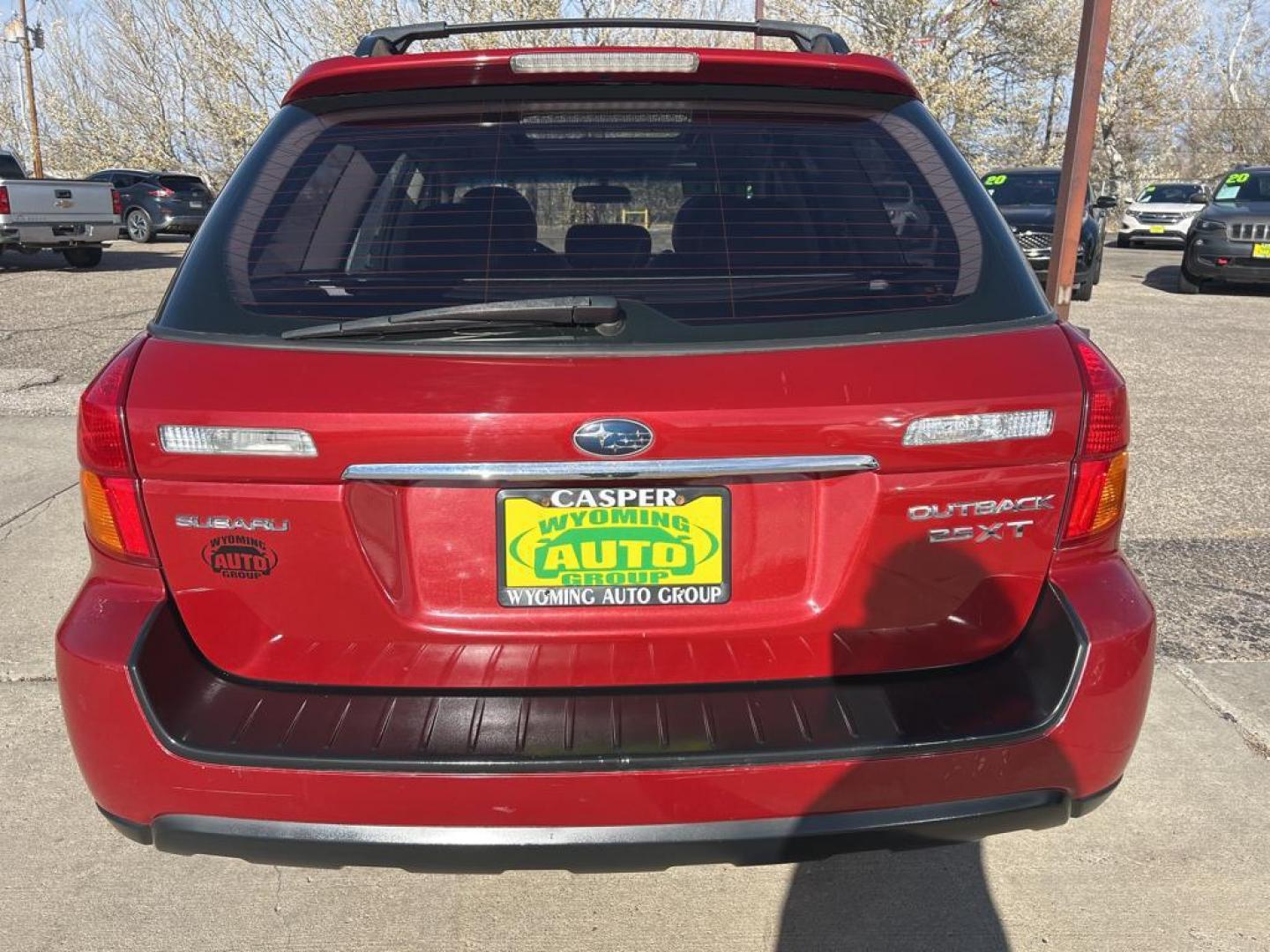 2006 maroon Subaru Outback XT Limited (4S4BP67C866) with an 4 Cyl, 2.5L engine, 5 Speed Manual transmission, located at 3030 CY Ave, Casper, WY, 82604, (307) 265-3830, 42.827816, -106.357483 - Photo#5