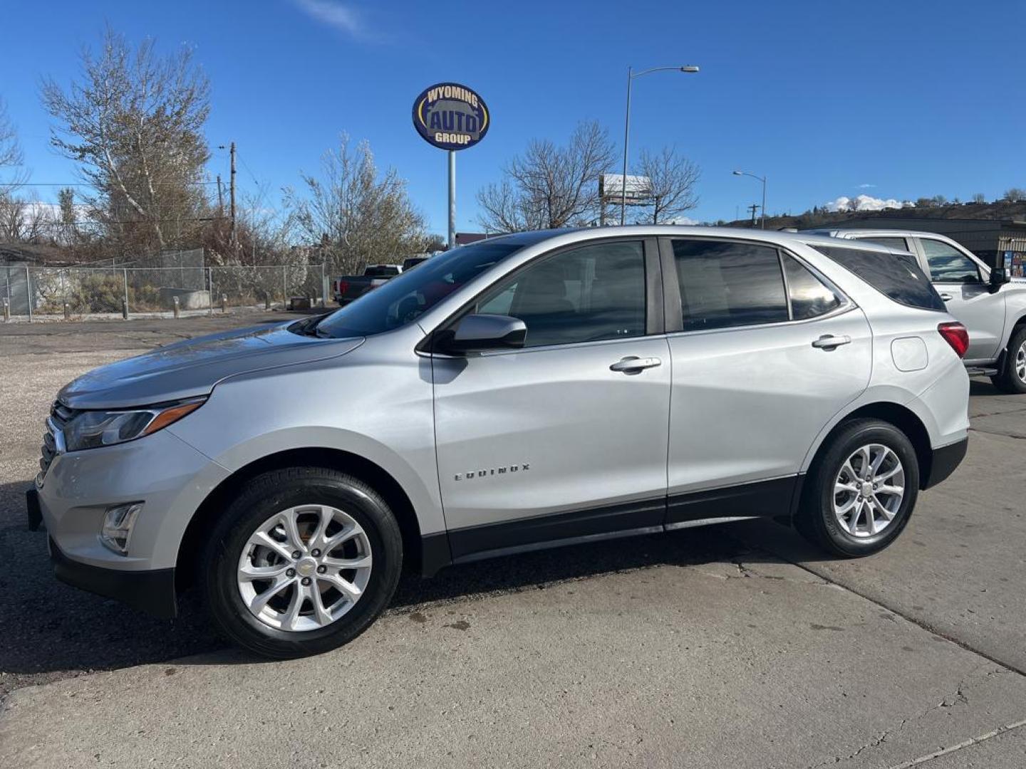 2021 silver Chevrolet Equinox LT (2FL) (3GNAXTEV8MS) with an 4 Cyl, 1.5L engine, Automatic transmission, located at 3030 CY Ave, Casper, WY, 82604, (307) 265-3830, 42.827816, -106.357483 - Photo#1