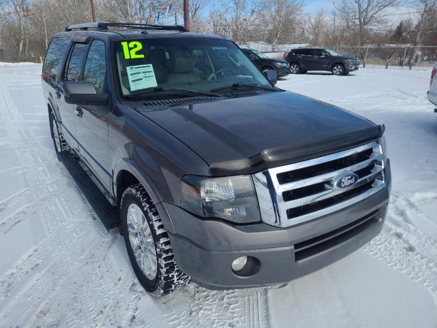 2012 Ford Expedition EL Limited (1FMJK2A51CE) with an V8, 5.4L engine, located at 3030 CY Ave, Casper, WY, 82604, (307) 265-3830, 42.827816, -106.357483 - Super clean local trade in. New arrival! Don't wait. More pics to come...... 4WD with V8. NAv sunroof, power boards, rear entertainment and more!!!!! Excellent condition inside and out. Room for the whole family! - Photo#5