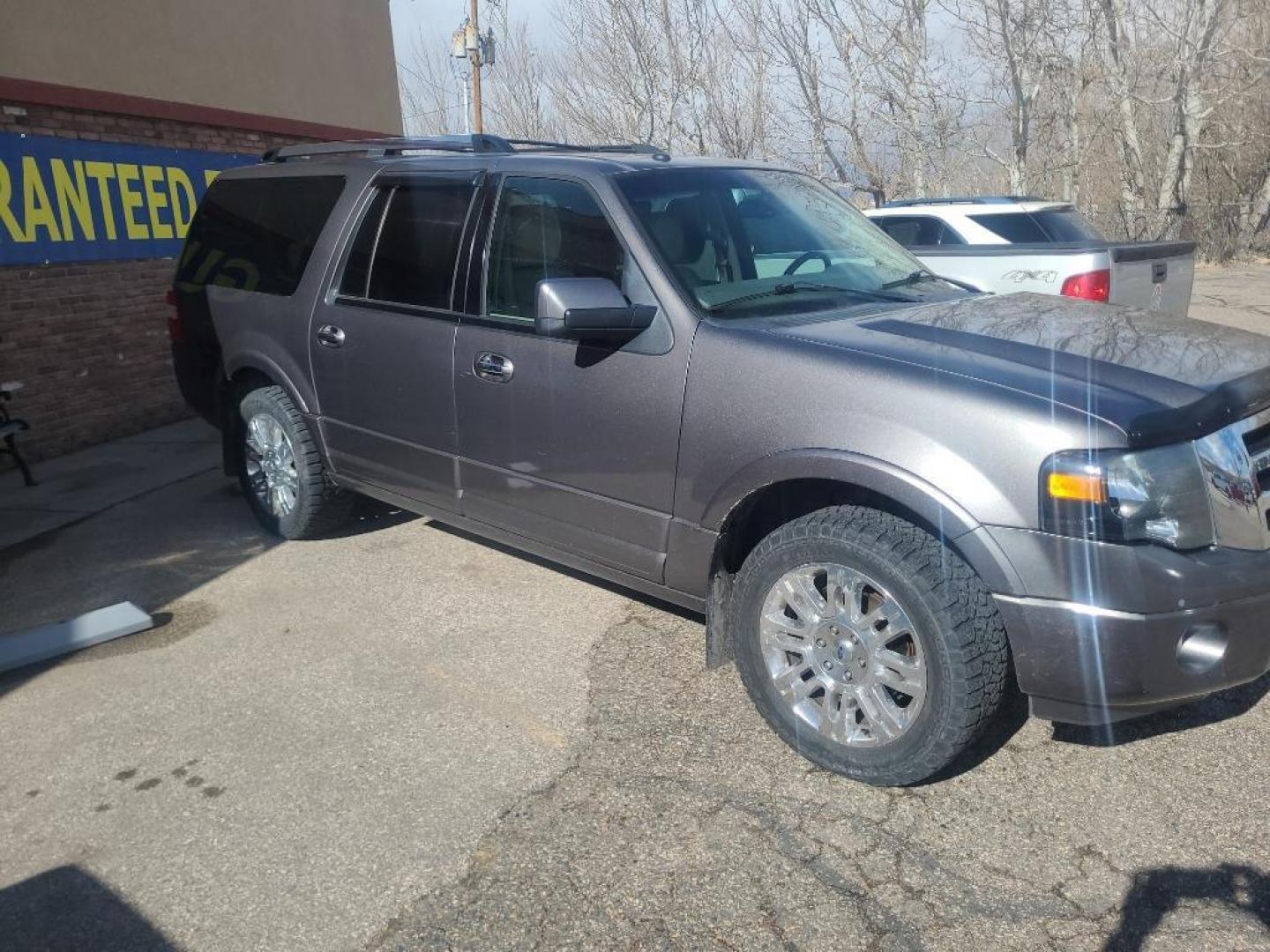 2012 Ford Expedition EL Limited (1FMJK2A51CE) with an V8, 5.4L engine, located at 3030 CY Ave, Casper, WY, 82604, (307) 265-3830, 42.827816, -106.357483 - Super clean local trade in. New arrival! Don't wait. More pics to come...... 4WD with V8. NAv sunroof, power boards, rear entertainment and more!!!!! Excellent condition inside and out. Room for the whole family! - Photo#0